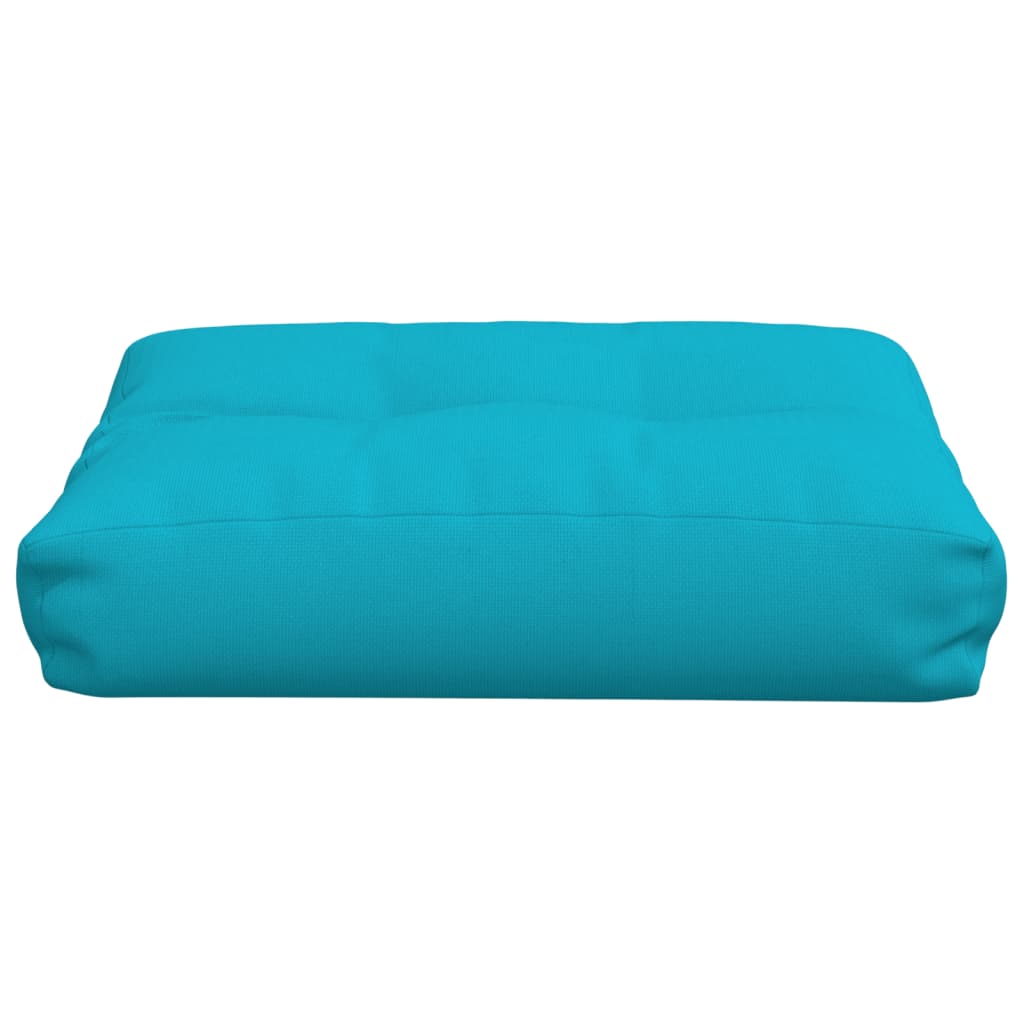 Palletkussen 50x40x12 cm stof turquoise - AllerleiShop