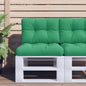 Palletkussen 60x40x12 cm stof groen - AllerleiShop