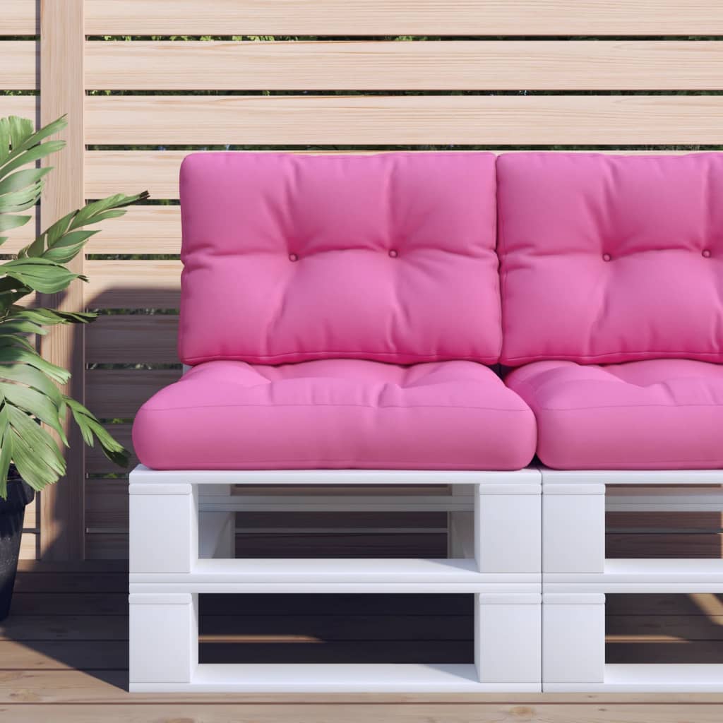 Palletkussens 60x40x12 cm stof roze - AllerleiShop