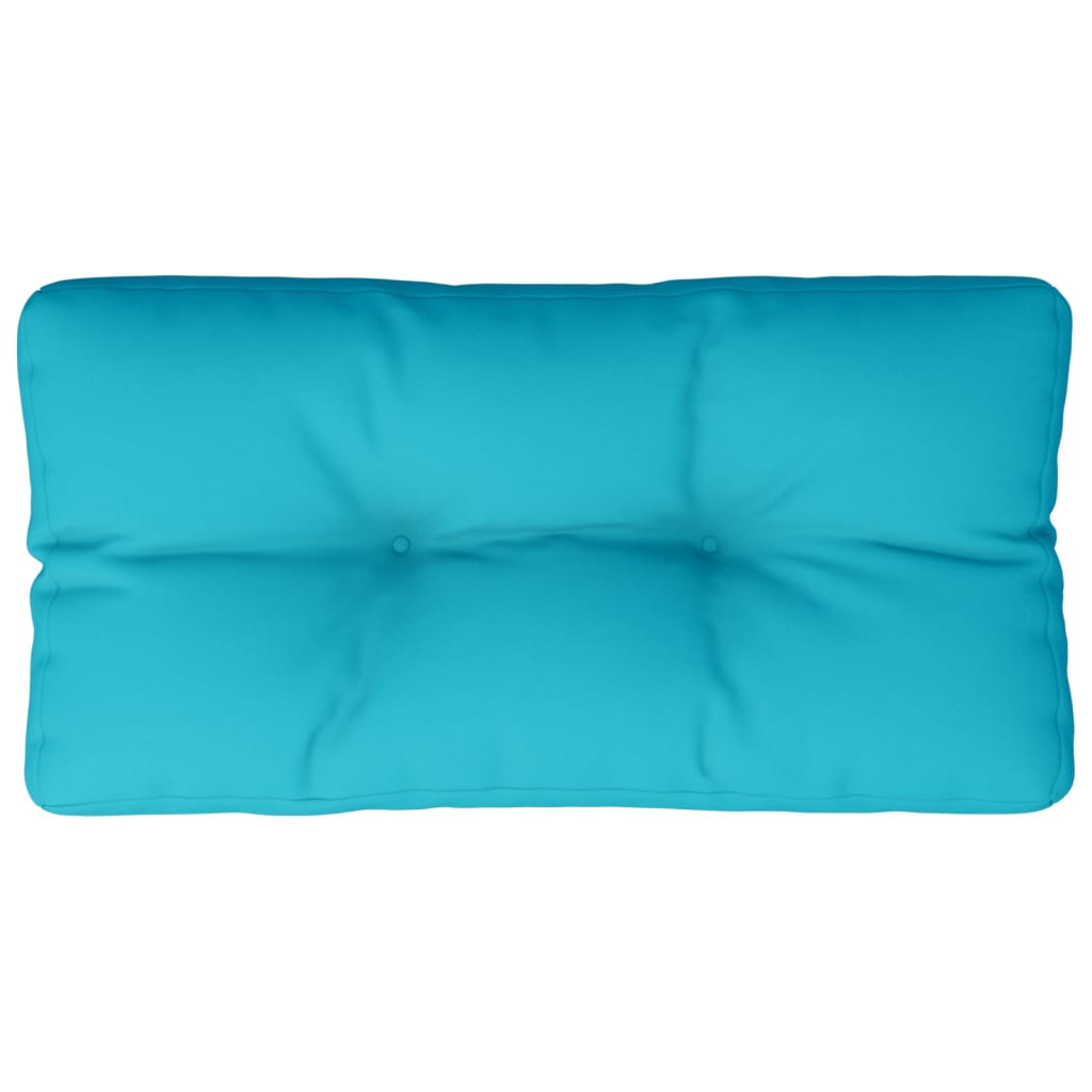 Palletkussen 70x40x12 cm stof turquoise - AllerleiShop