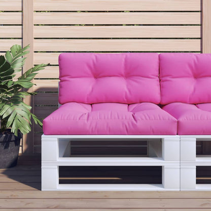 Palletkussen 80x40x12 cm stof roze - AllerleiShop