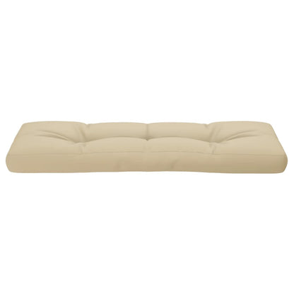 Palletkussen 120x40x12 cm stof beige - AllerleiShop