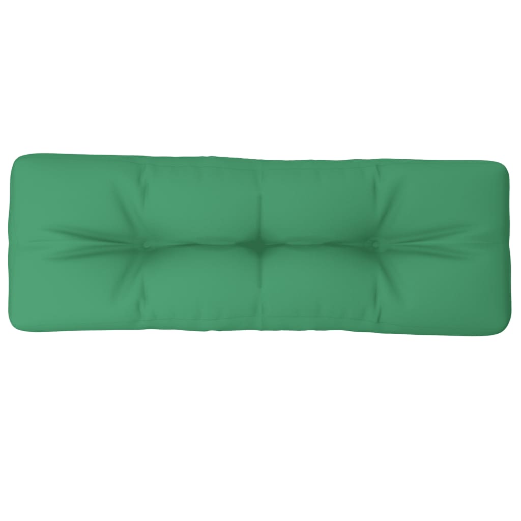 Palletkussen 120x40x12 cm stof groen - AllerleiShop