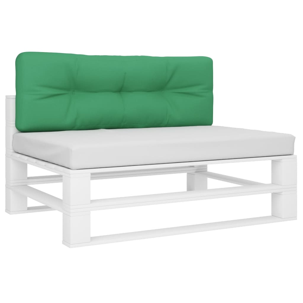 Palletkussen 120x40x12 cm stof groen - AllerleiShop