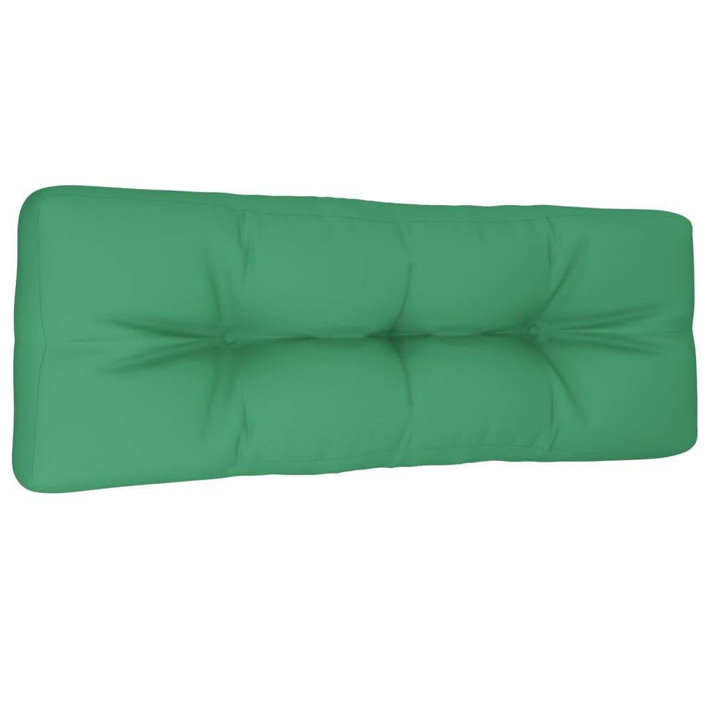 Palletkussen 120x40x12 cm stof groen - AllerleiShop