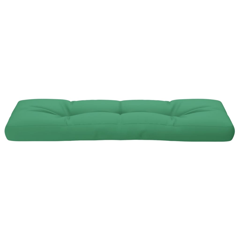 Palletkussen 120x40x12 cm stof groen - AllerleiShop