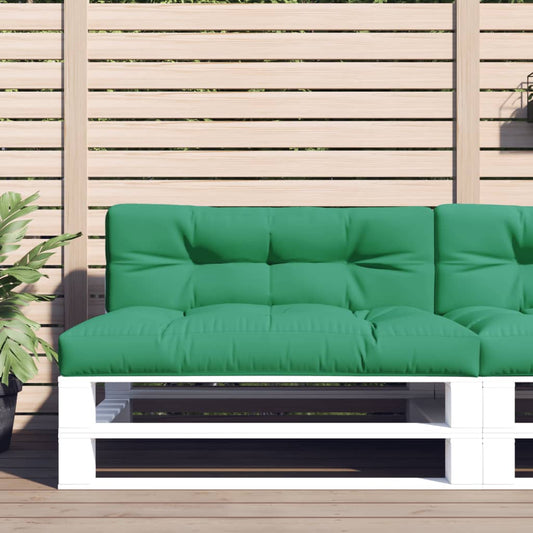 Palletkussen 120x40x12 cm stof groen - AllerleiShop