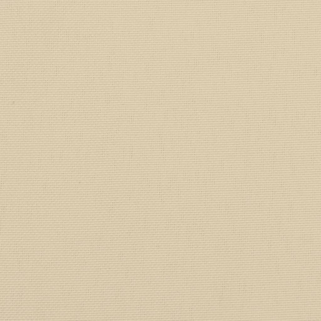 Palletkussens 2 st stof beige - AllerleiShop