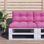 Palletkussens 2 st stof roze - AllerleiShop