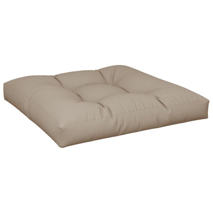 Palletkussens 2 st stof taupe - AllerleiShop