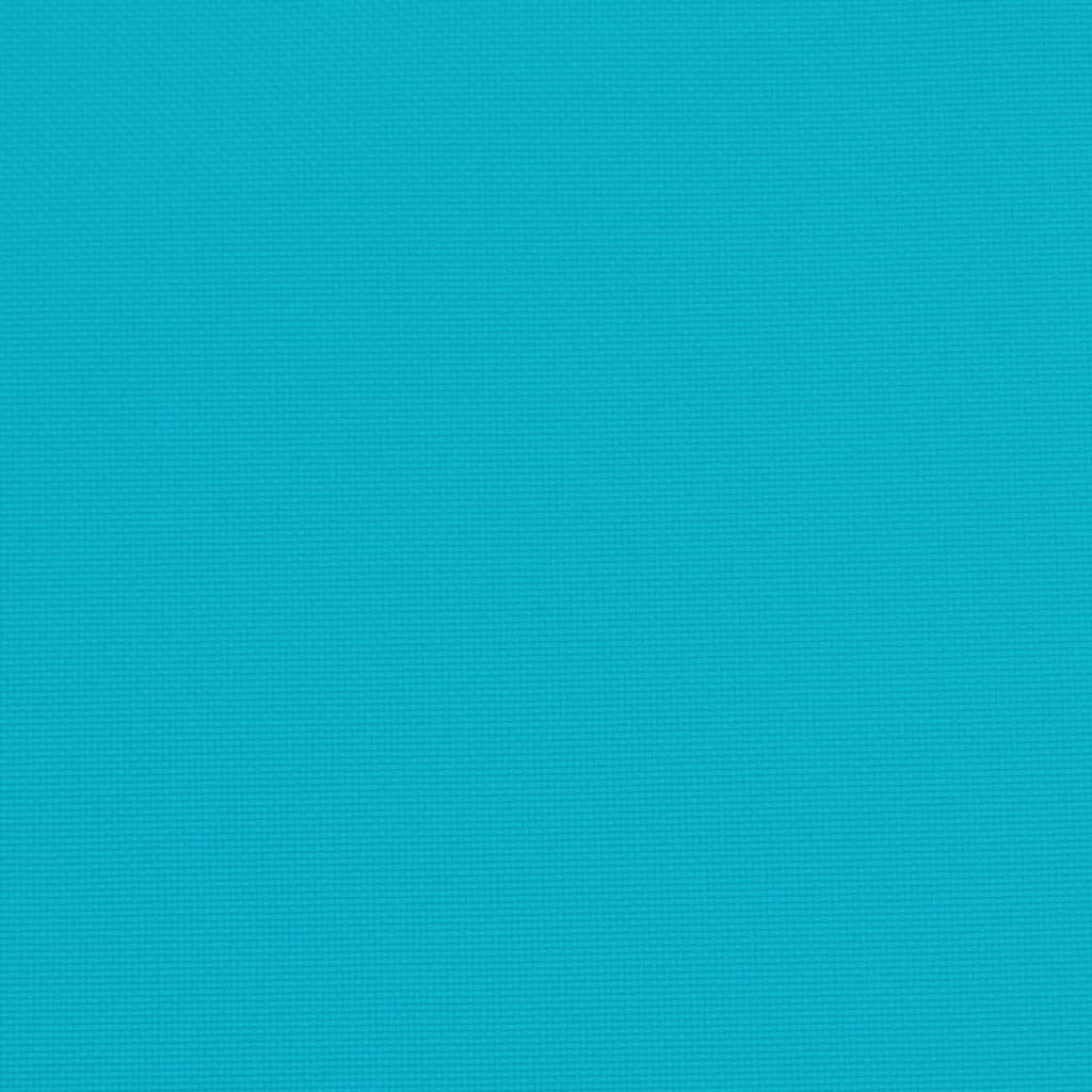 Palletkussens 2 st stof turquoise - AllerleiShop