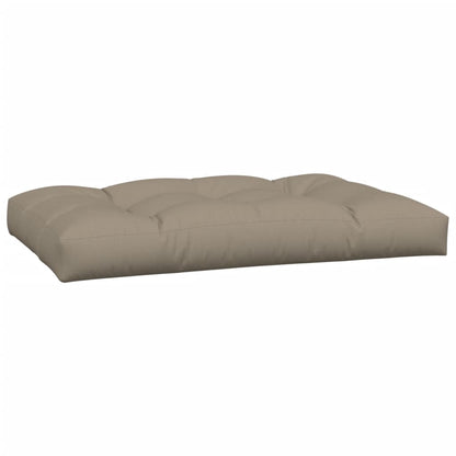 Palletkussens 2 st stof taupe - AllerleiShop