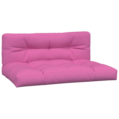 Palletkussens 2 st stof roze - AllerleiShop