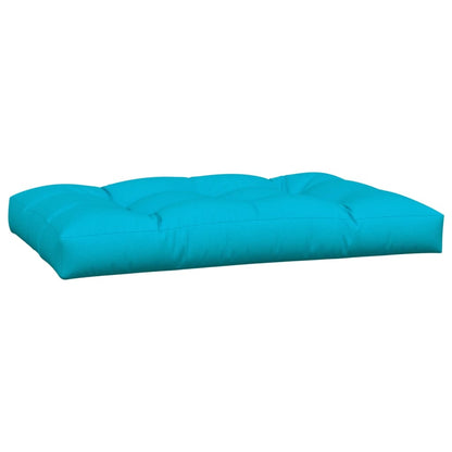 Palletkussens 2 st stof turquoise - AllerleiShop