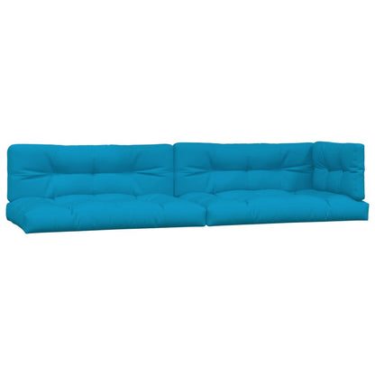 Palletkussens 5 st stof blauw - AllerleiShop