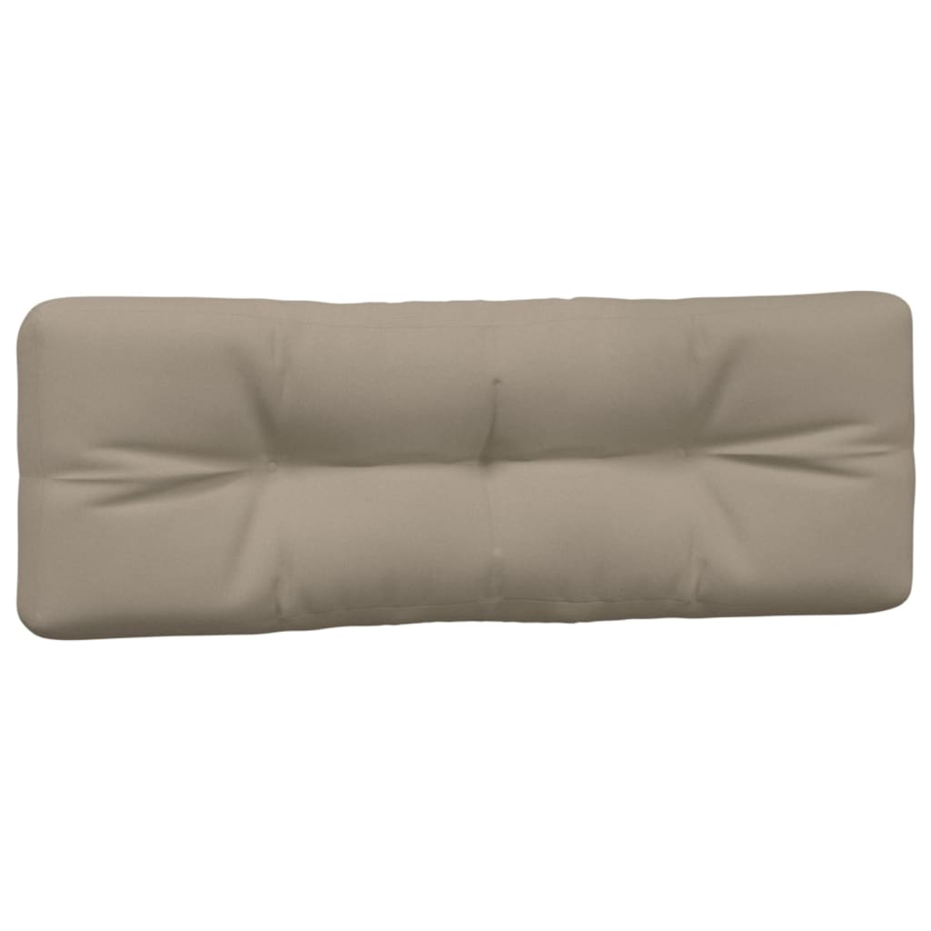 Palletkussens 5 st stof taupe - AllerleiShop