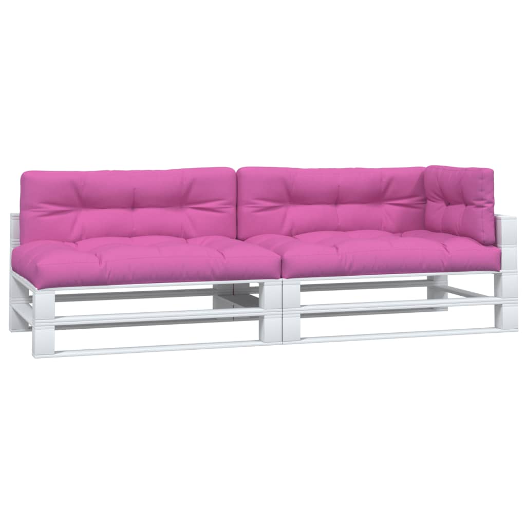 Palletkussens 5 st stof  roze - AllerleiShop