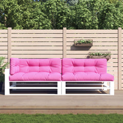 Palletkussens 5 st stof  roze