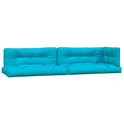 Palletkussens 5 st stof  turquoise - AllerleiShop