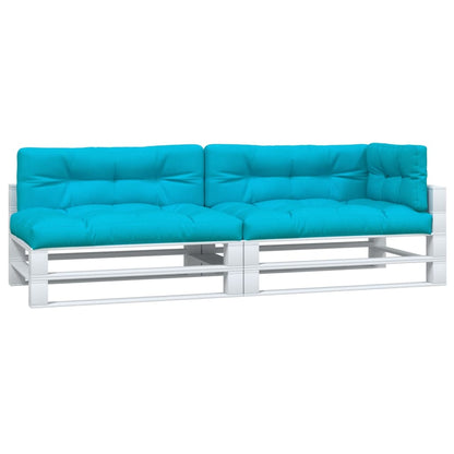 Palletkussens 5 st stof  turquoise - AllerleiShop