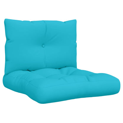 Palletkussens 2 st oxford stof turquoise - AllerleiShop