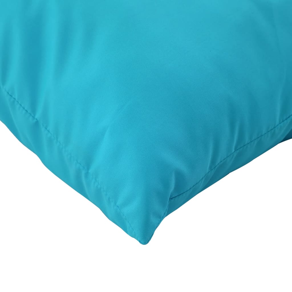 Palletkussens 2 st oxford stof turquoise - AllerleiShop