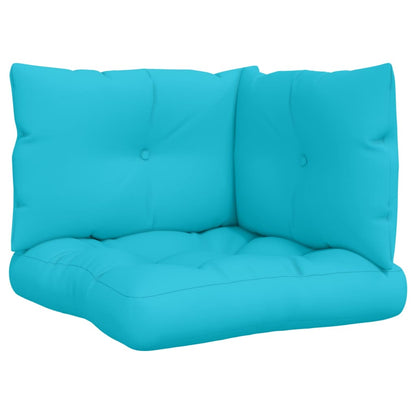 Palletkussens 3 st oxford stof turquoise - AllerleiShop