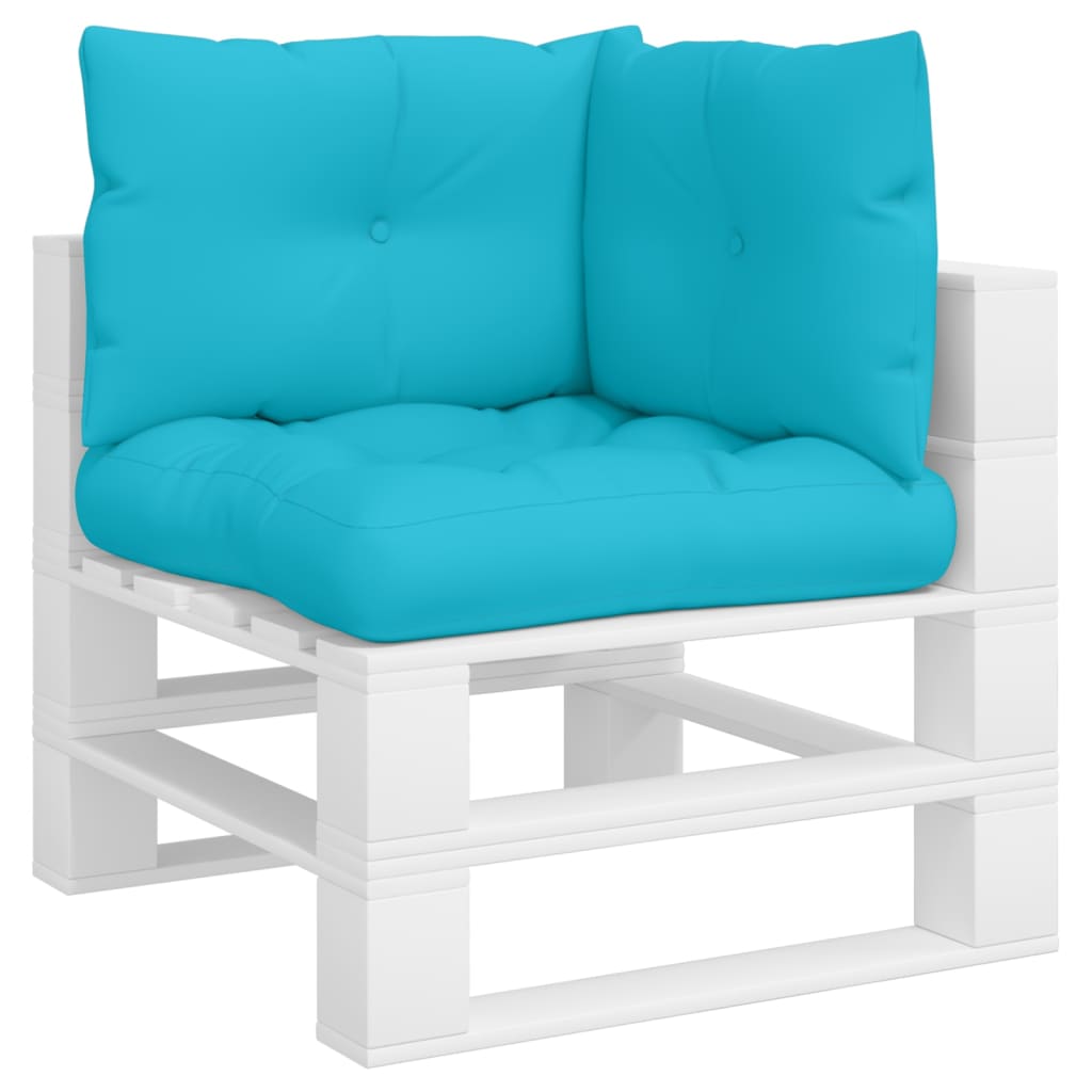 Palletkussens 3 st oxford stof turquoise - AllerleiShop