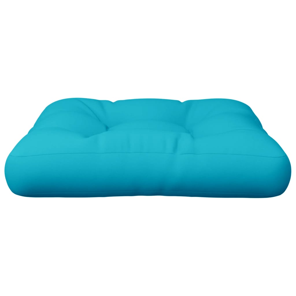 Palletkussen 58x58x10 cm oxford stof turquoise - AllerleiShop