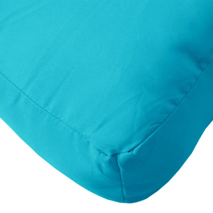 Palletkussen 58x58x10 cm oxford stof turquoise - AllerleiShop