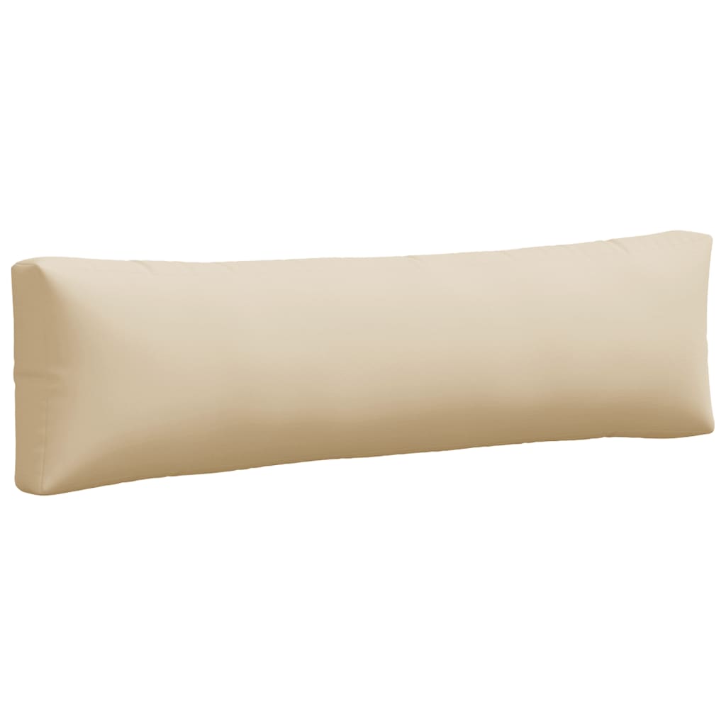 Palletkussens 2 st stof beige - AllerleiShop