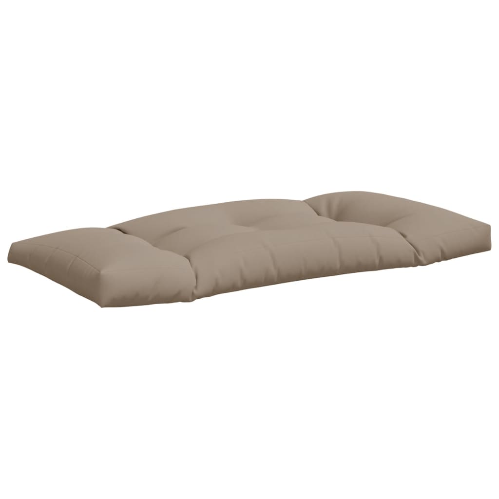 Palletkussens 2 st stof taupe - AllerleiShop