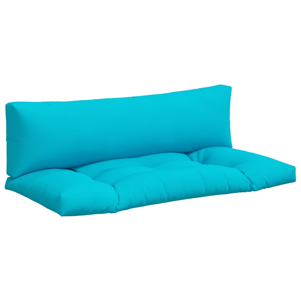 Palletkussens 2 st oxford stof turquoise - AllerleiShop