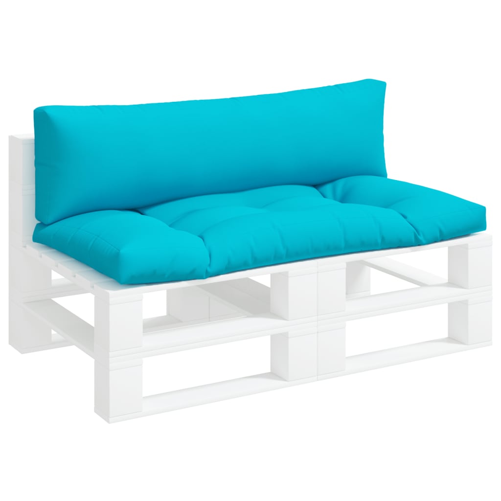 Palletkussens 2 st oxford stof turquoise - AllerleiShop