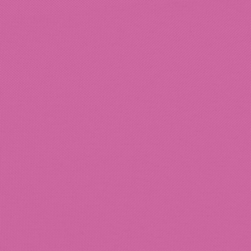 Tuinstoelkussens 4 st 40x40x3 cm stof roze - AllerleiShop