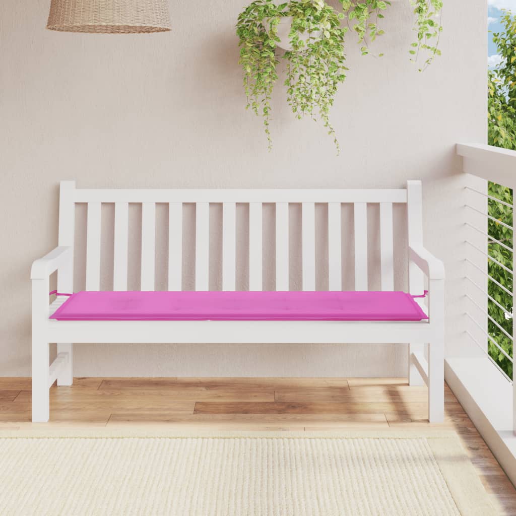 Tuinbankkussen 150x50x3 cm oxford stof roze - AllerleiShop