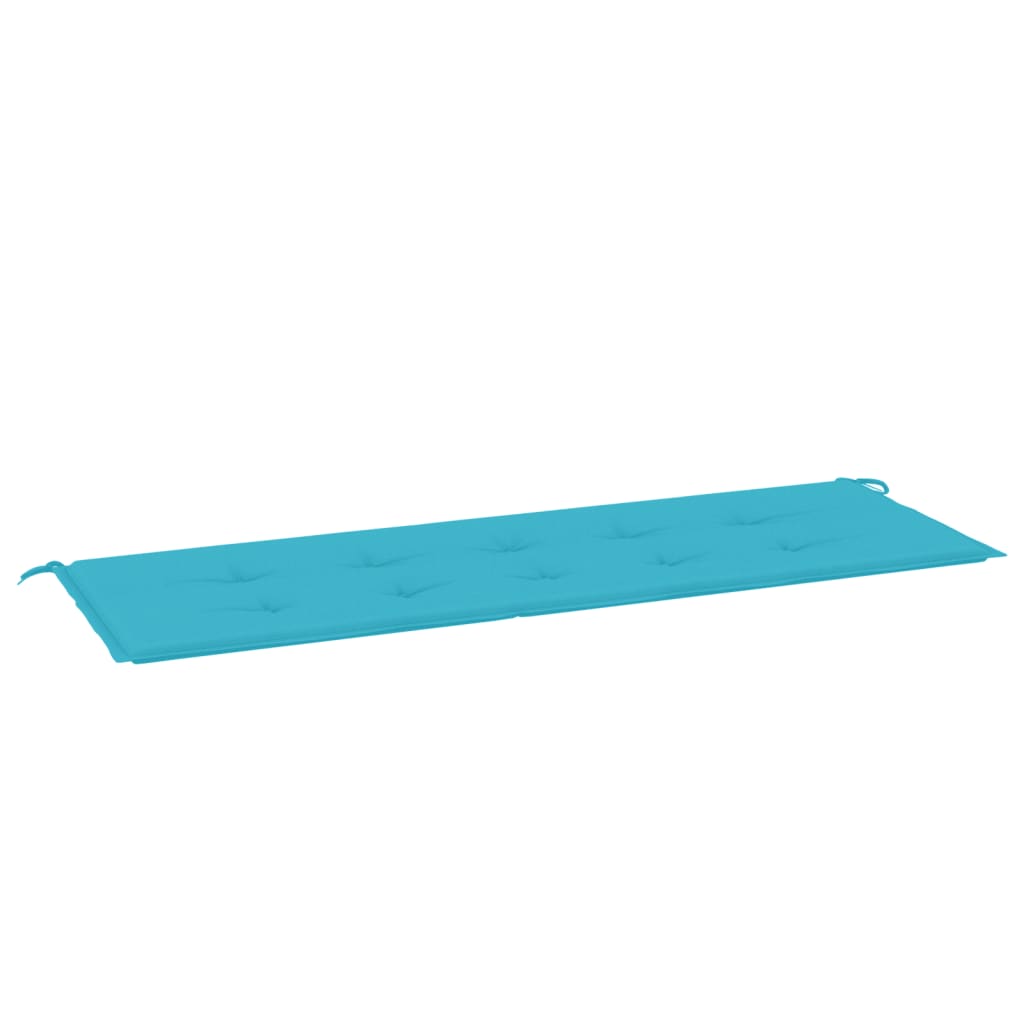 Tuinbankkussen 150x50x3 cm oxford stof turquoise - AllerleiShop