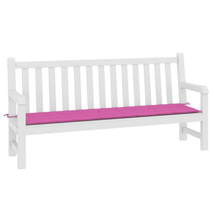 Tuinbankkussen 200x50x3 cm stof roze - AllerleiShop