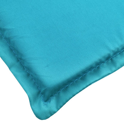 Terrasstoelkussen oxford stof turquoise - AllerleiShop