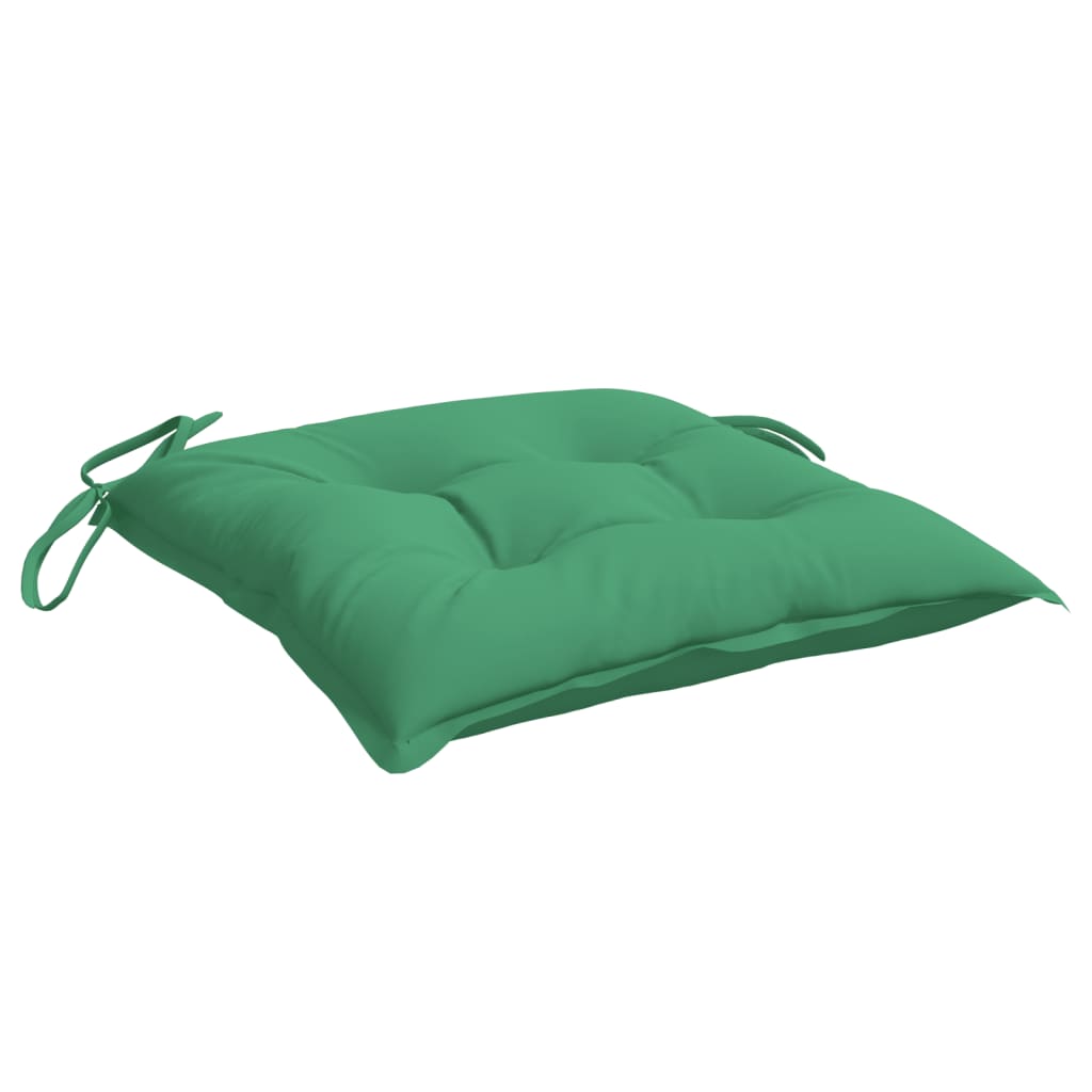 Palletkussens 4 st 50x50x7 cm oxford stof groen - AllerleiShop