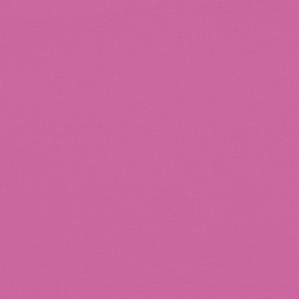 Stoelkussens 2 st 50x50x7 cm oxford stof roze - AllerleiShop