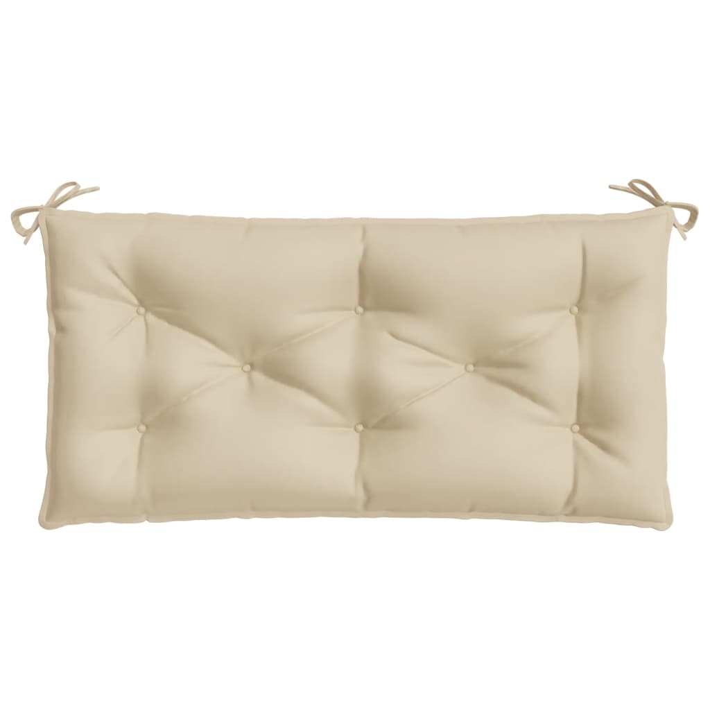 Tuinbankkussen 100x50x7 cm oxford stof beige - AllerleiShop