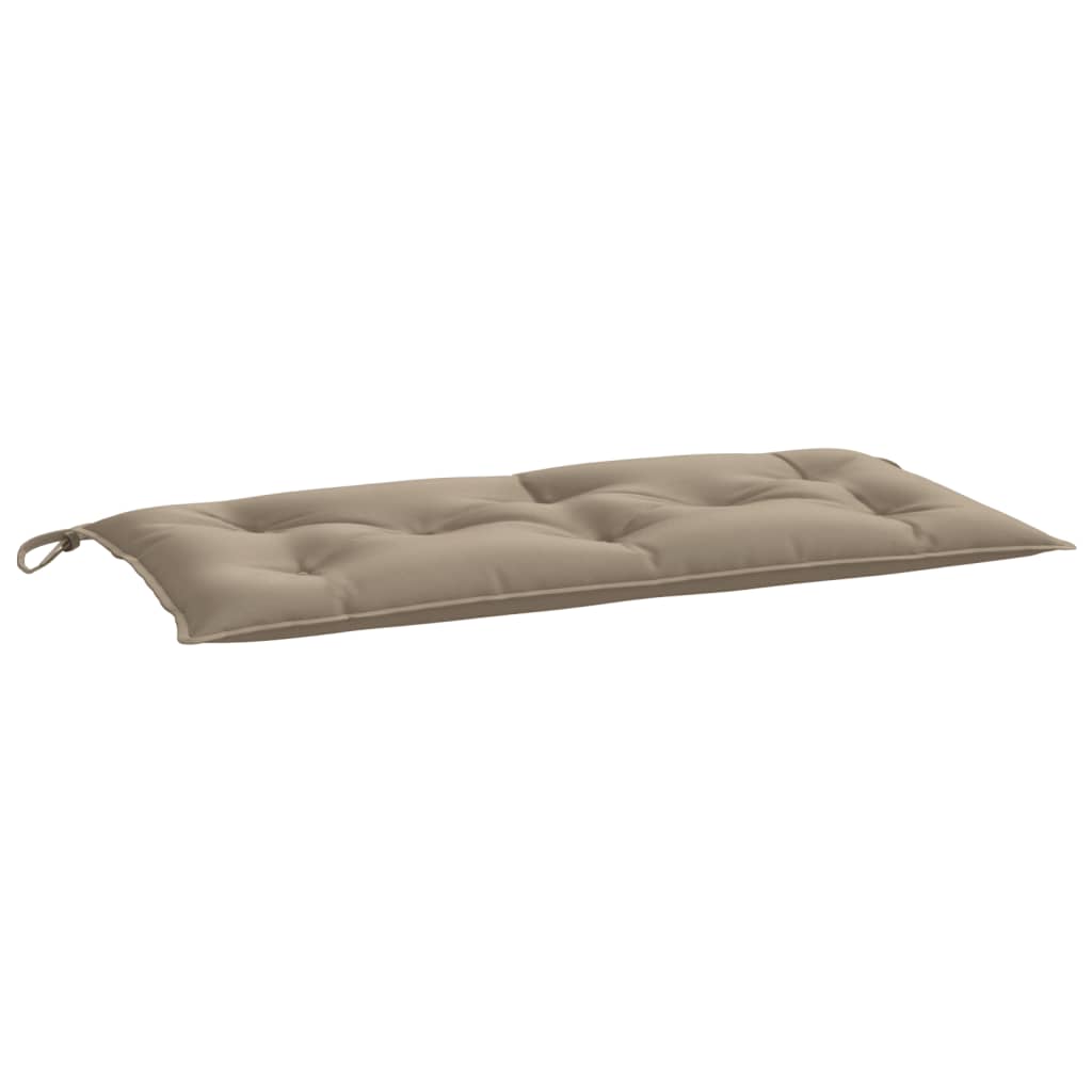 Tuinbankkussen 100x50x7 cm oxford stof taupe - AllerleiShop