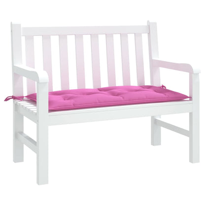 Tuinbankkussen 100x50x7 cm oxford stof roze - AllerleiShop