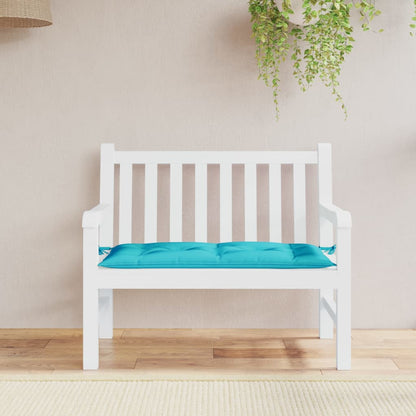 Tuinbankkussen 100x50x7 cm oxford stof turquoise - AllerleiShop