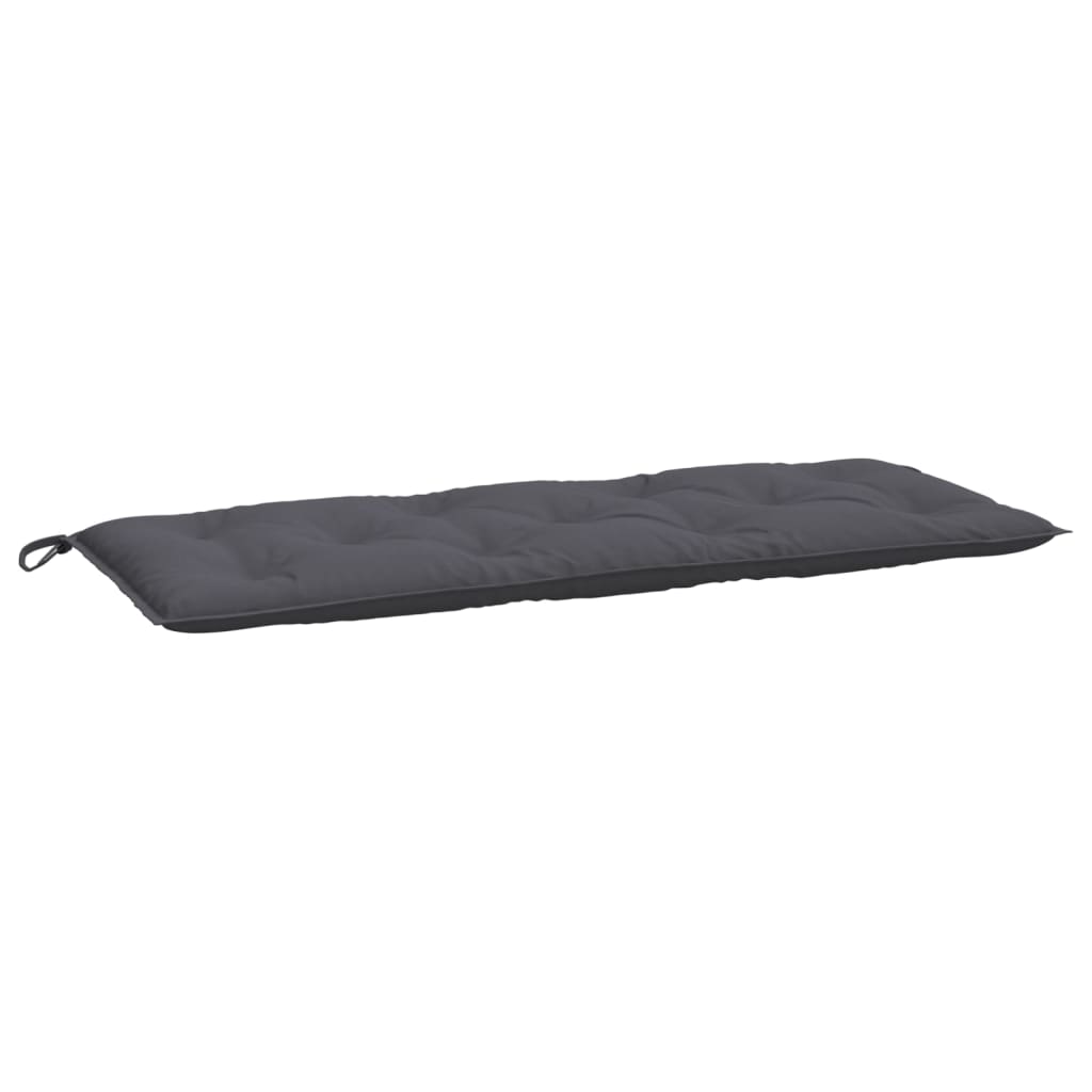 Tuinbankkussen 120x50x7 cm oxford stof antracietkleurig - AllerleiShop