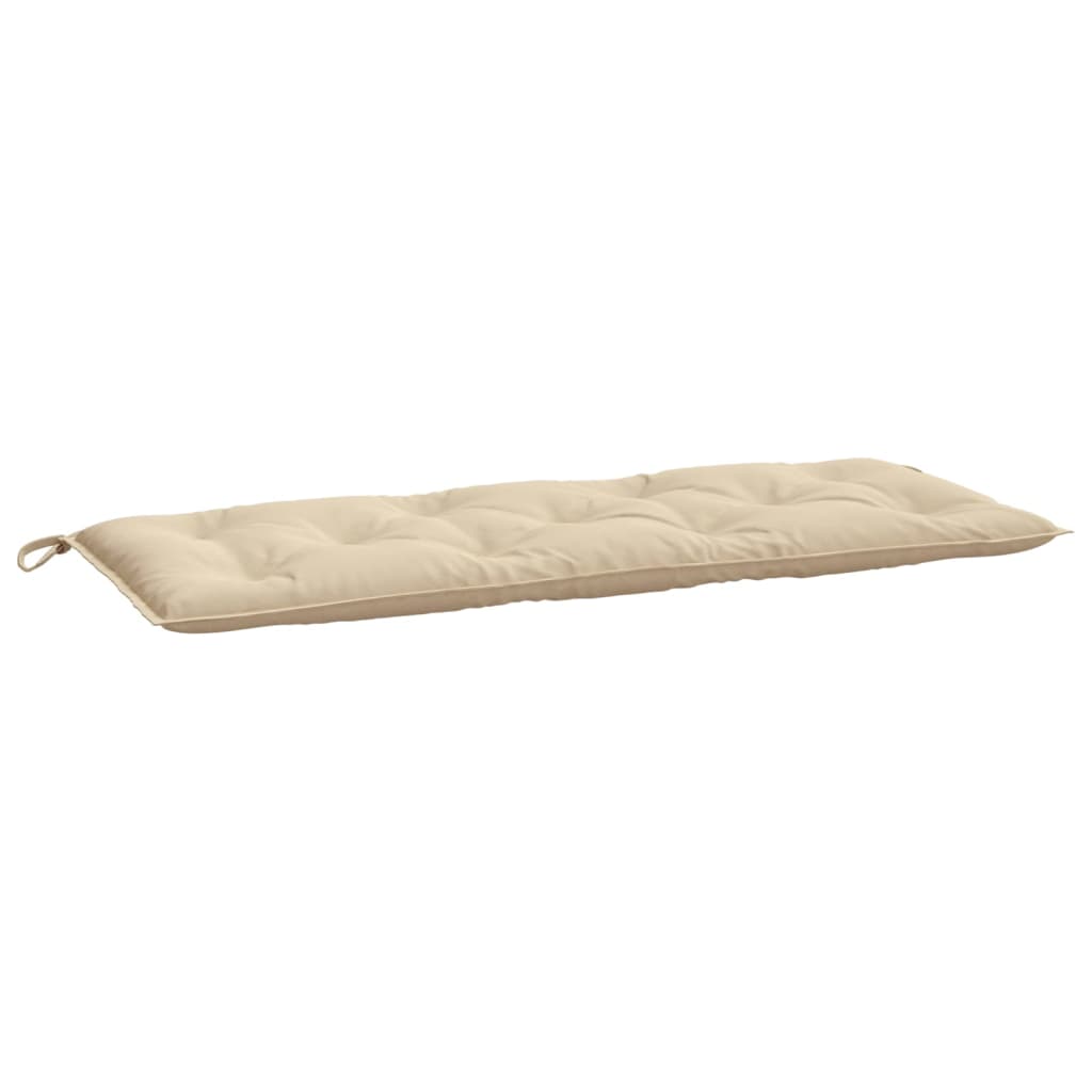 Tuinbankkussen 120x50x7 cm oxford stof beige - AllerleiShop