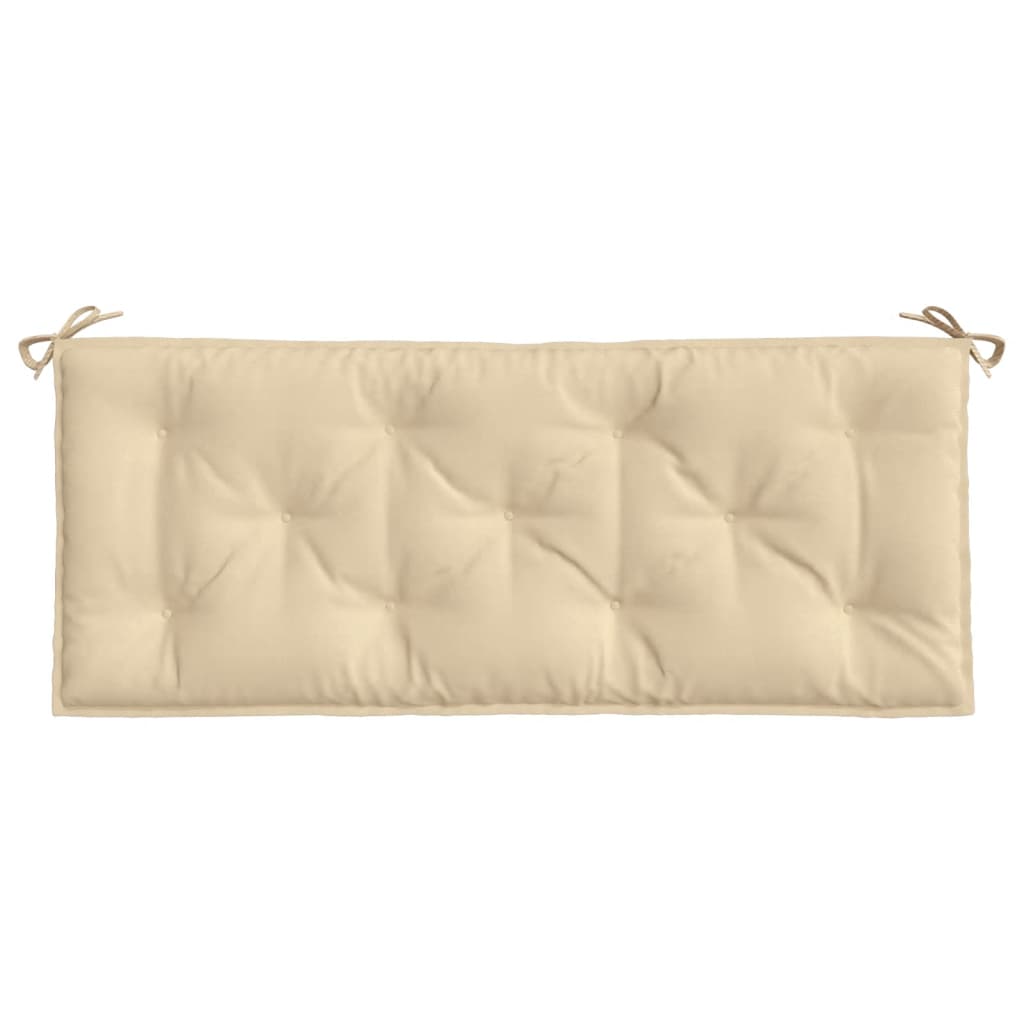 Tuinbankkussen 120x50x7 cm oxford stof beige - AllerleiShop