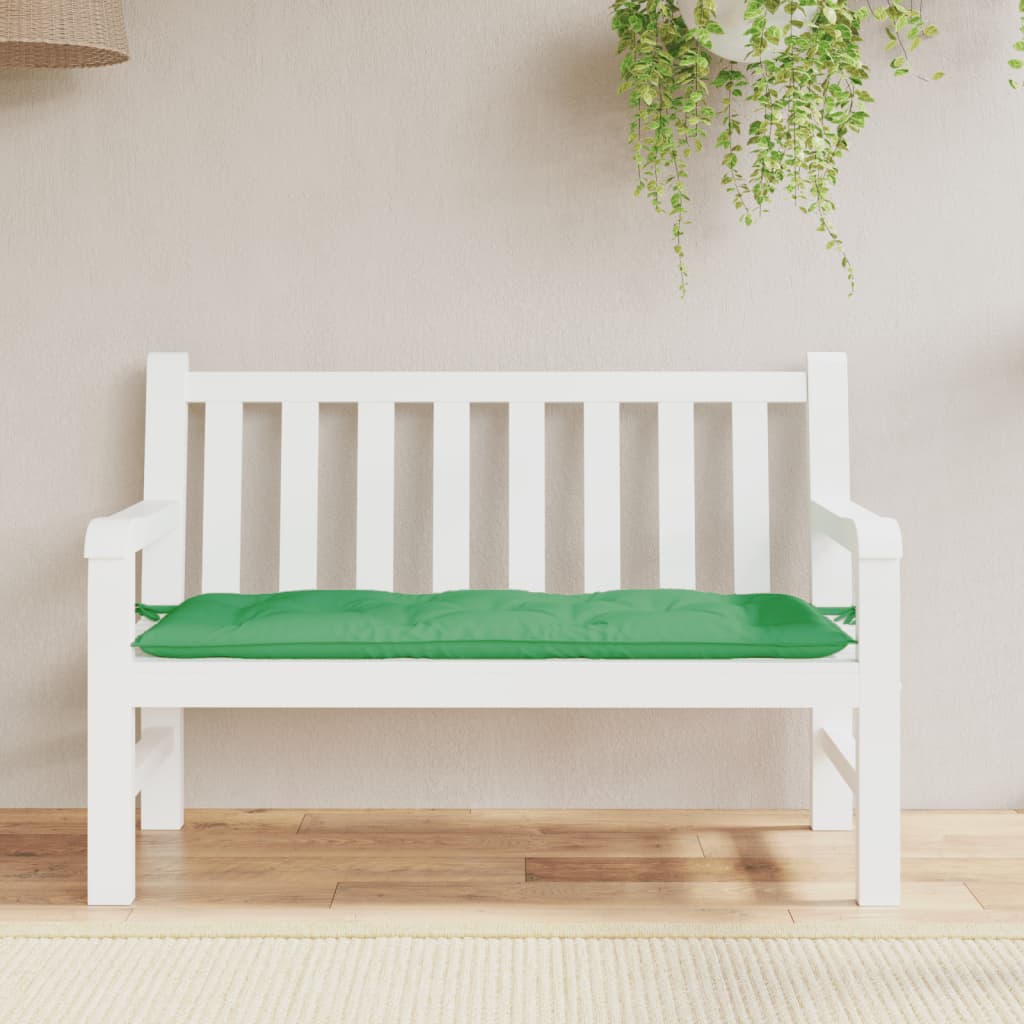 Tuinbankkussen 120x50x7 cm oxford stof groen - AllerleiShop