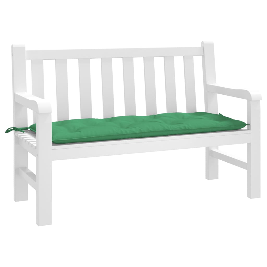 Tuinbankkussen 120x50x7 cm oxford stof groen - AllerleiShop